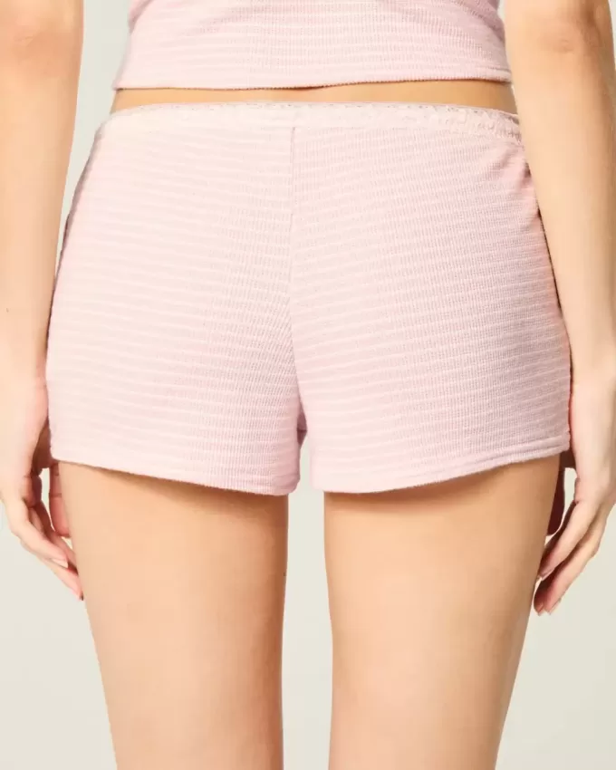 Gilly Hicks Waffle Lace Shortie Shorts Gilly Hicks Waffle Lace Shortie Shorts