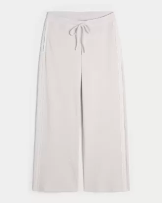 Gilly Hicks Waffle Lace Straight Pants