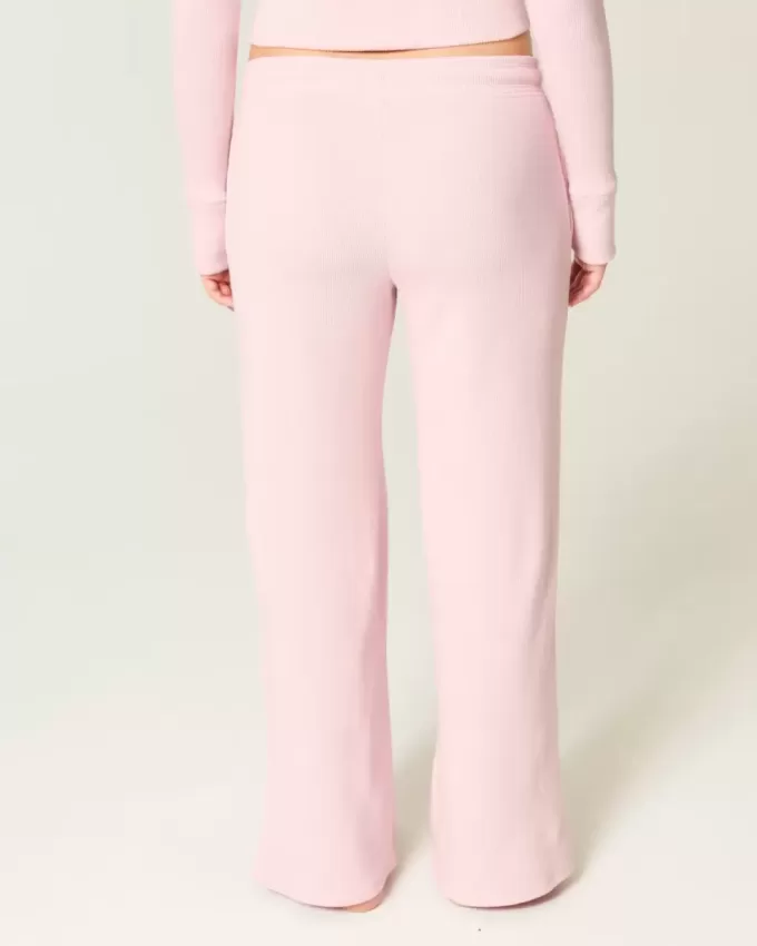 Gilly Hicks Waffle Lace Straight Pants Gilly Hicks Waffle Lace Straight Pants