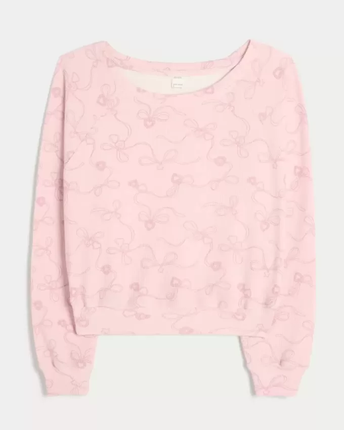 Gilly Hicks Waffle Off-the-Shoulder Top Gilly Hicks Waffle Off-the-Shoulder Top