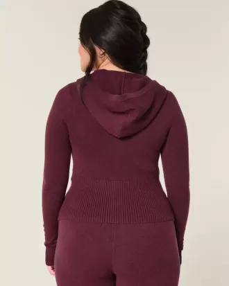 Gilly Hicks Zip-Up Sweater Hoodie