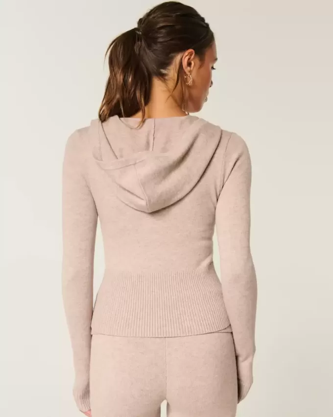 Gilly Hicks Zip-Up Sweater Hoodie Gilly Hicks Zip-Up Sweater Hoodie