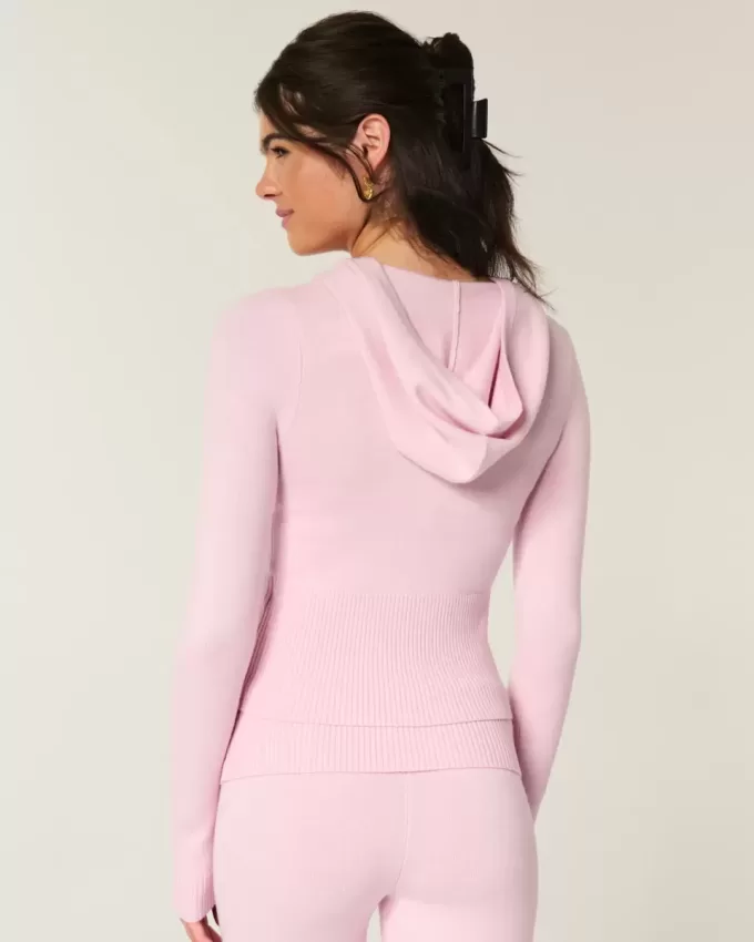 Gilly Hicks Zip-Up Sweater Hoodie Gilly Hicks Zip-Up Sweater Hoodie