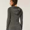 Gilly Hicks Zip-Up Sweater Hoodie Gilly Hicks Zip-Up Sweater Hoodie