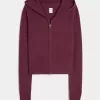 Gilly Hicks Zip-Up Sweater Hoodie