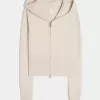 Gilly Hicks Zip-Up Sweater Hoodie Gilly Hicks Zip-Up Sweater Hoodie