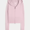 Gilly Hicks Zip-Up Sweater Hoodie Gilly Hicks Zip-Up Sweater Hoodie