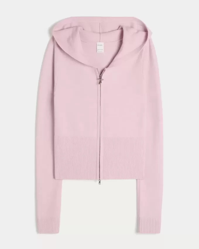 Gilly Hicks Zip-Up Sweater Hoodie Gilly Hicks Zip-Up Sweater Hoodie