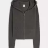 Gilly Hicks Zip-Up Sweater Hoodie Gilly Hicks Zip-Up Sweater Hoodie