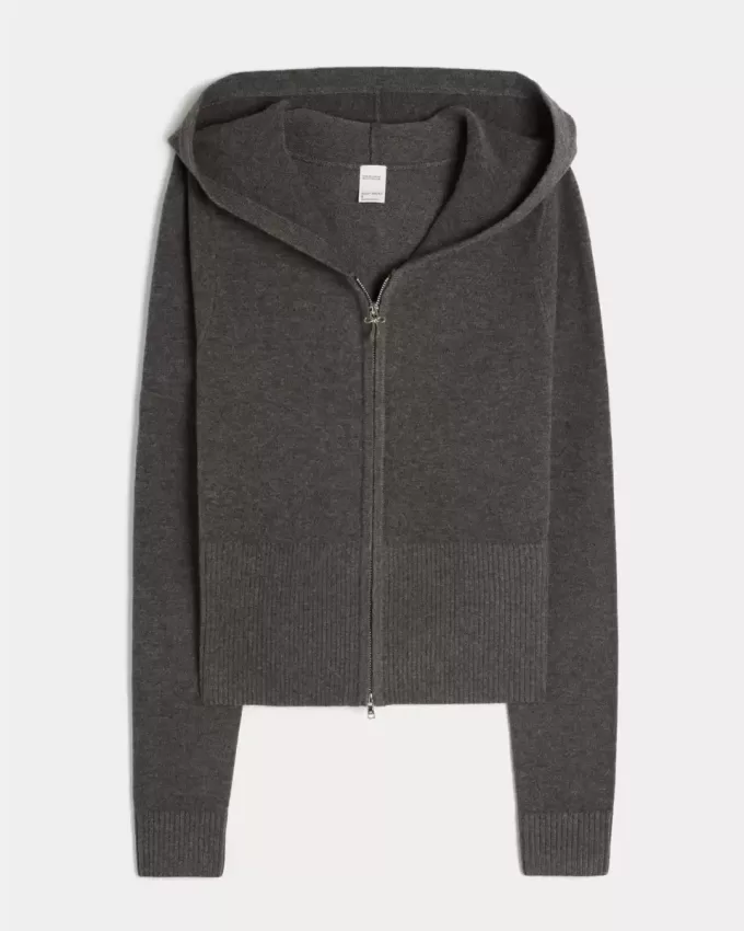Gilly Hicks Zip-Up Sweater Hoodie Gilly Hicks Zip-Up Sweater Hoodie