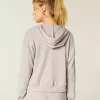 Gilly Hicks Zip-Up Waffle Hoodie Gilly Hicks Zip-Up Waffle Hoodie