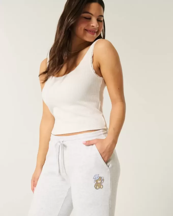 Grad Bear Straight Sweatpants Grad Bear Straight Sweatpants