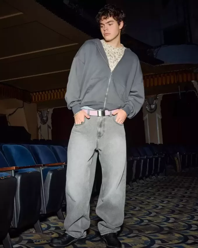 Grey Skater Baggy Jeans Grey Skater Baggy Jeans