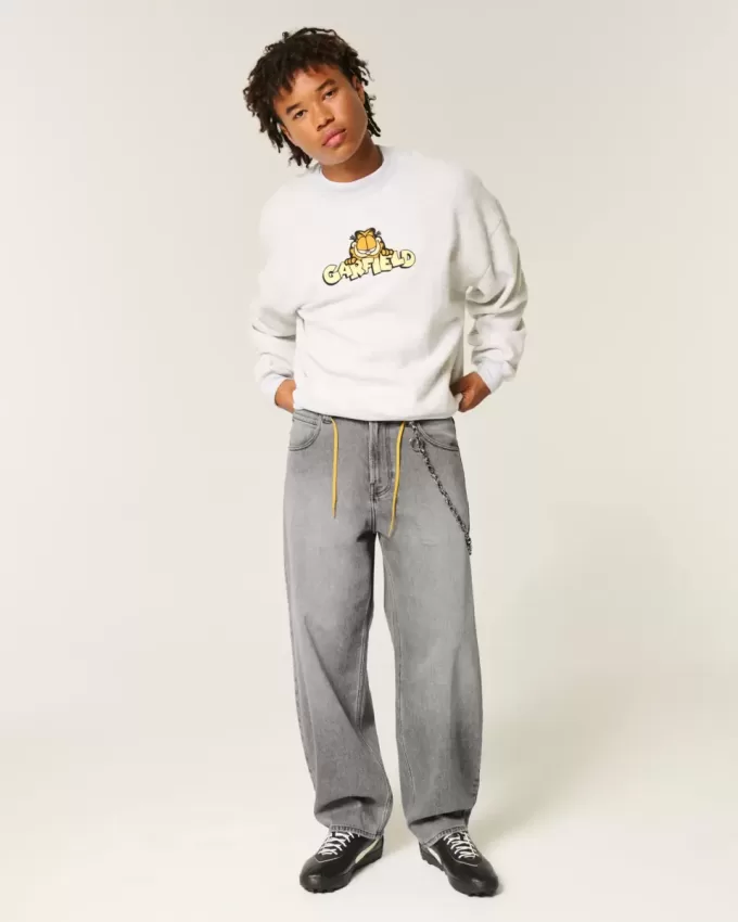 Grey Skater Baggy Jeans Grey Skater Baggy Jeans