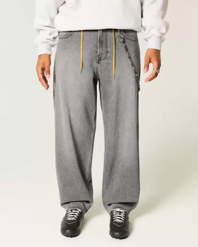 Grey Skater Baggy Jeans Grey Skater Baggy Jeans