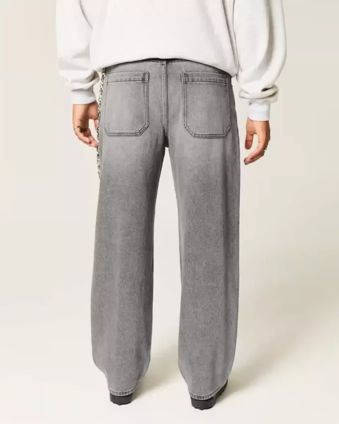 Grey Skater Baggy Jeans Grey Skater Baggy Jeans
