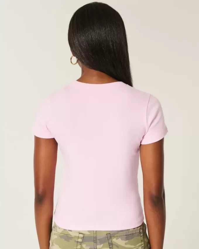 Heart Graphic Baby Tee