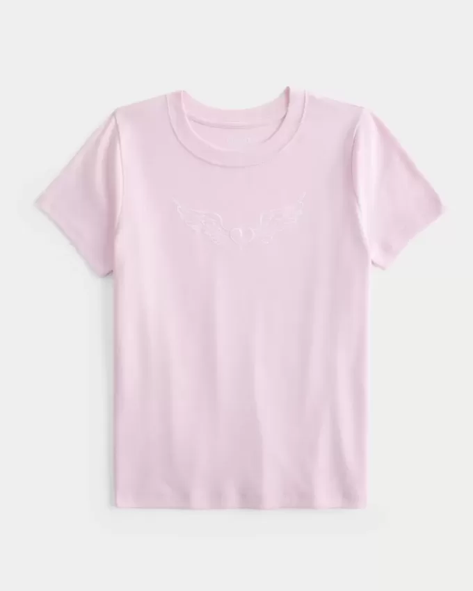 Heart Graphic Baby Tee