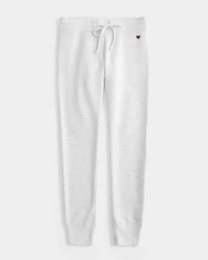 Heart Graphic Fleece Leggings Heart Graphic Fleece Leggings