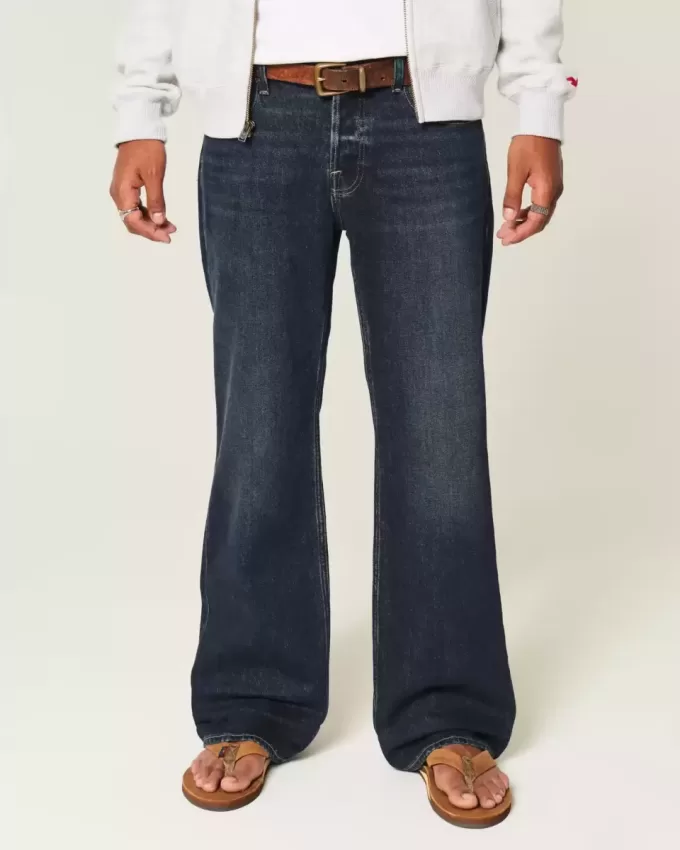 Hermosa Dark Wash Relaxed Bootcut Jeans Hermosa Dark Wash Relaxed Bootcut Jeans