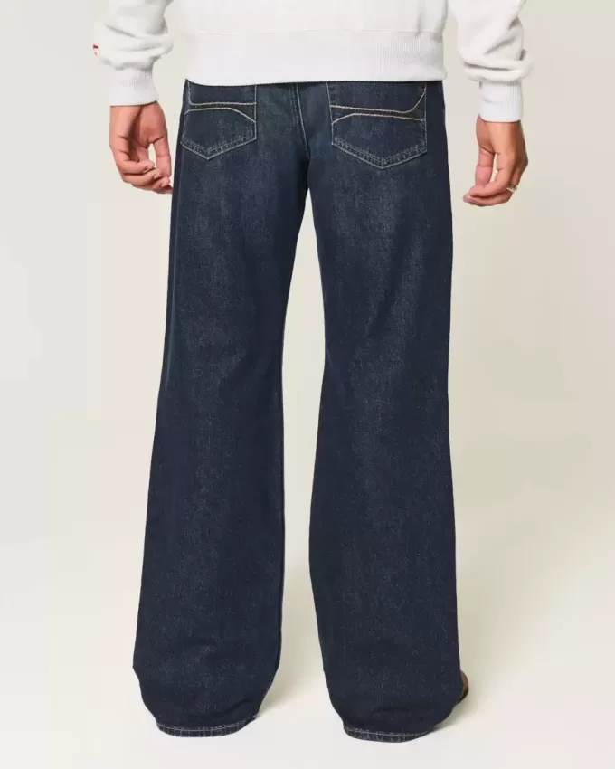 Hermosa Dark Wash Relaxed Bootcut Jeans Hermosa Dark Wash Relaxed Bootcut Jeans