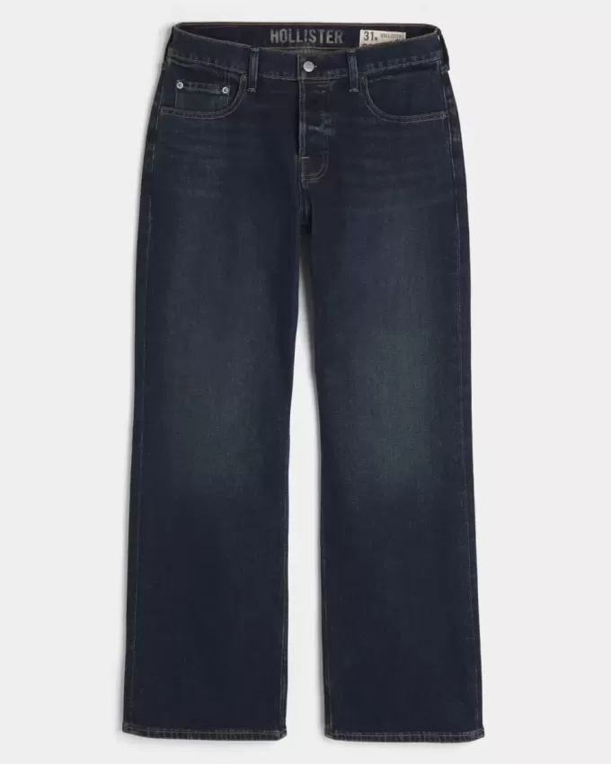 Hermosa Dark Wash Relaxed Bootcut Jeans Hermosa Dark Wash Relaxed Bootcut Jeans