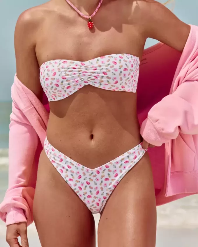 High-Leg Cheeky Bikini Bottom High-Leg Cheeky Bikini Bottom