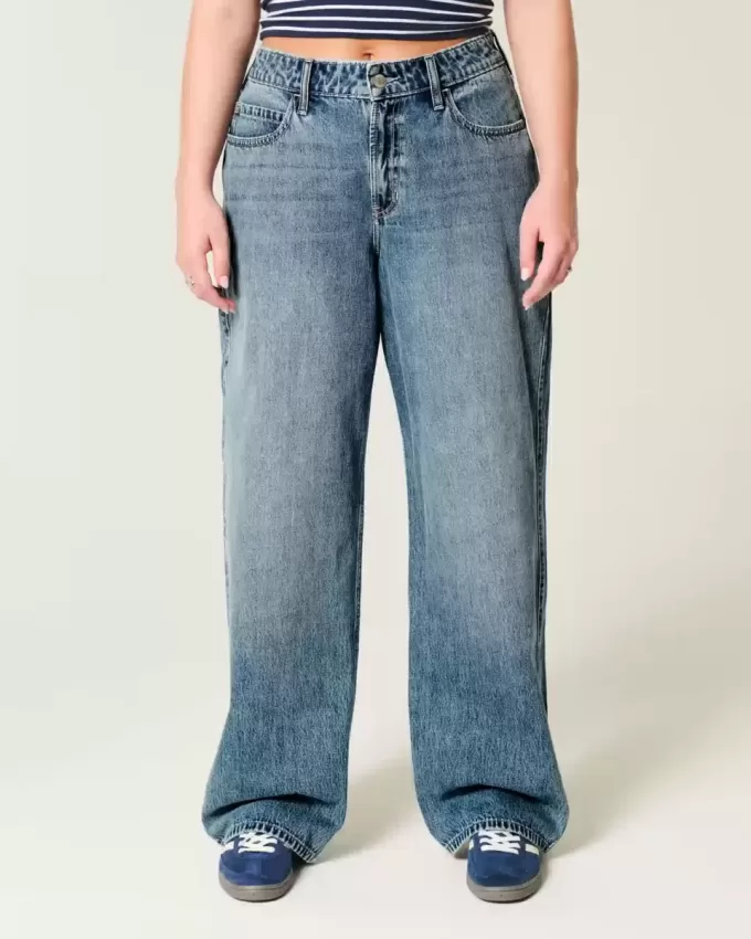 High-Rise Baggy Jeans