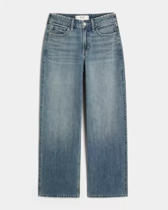 High-Rise Baggy Jeans