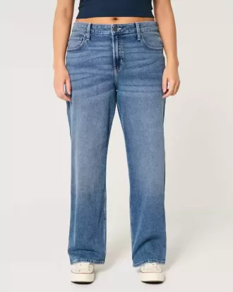 High-Rise Dark Wash Dad Jeans High-Rise Dark Wash Dad Jeans