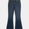 High-Rise Dark Wash Flare Jeans High-Rise Dark Wash Flare Jeans