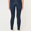 High-Rise Dark Wash Super Skinny Jeans