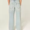 High-Rise Distressed Light Wash Baggy Jeans High-Rise Distressed Light Wash Baggy Jeans