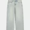 High-Rise Distressed Light Wash Baggy Jeans High-Rise Distressed Light Wash Baggy Jeans