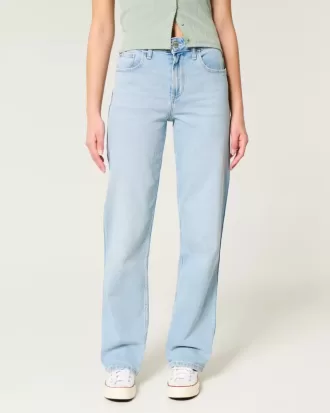High-Rise Light Wash Dad Jeans High-Rise Light Wash Dad Jeans