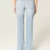High-Rise Light Wash Straight Jeans High-Rise Light Wash Straight Jeans