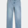 High-Rise Light Wash Straight Jeans High-Rise Light Wash Straight Jeans