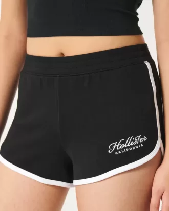 High-Rise Logo Shorts
