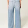 High-Rise Medium Wash Baggy Jeans