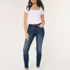 High-Rise Medium Wash Super Skinny Jeans