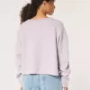 Hollister Comfy Cloud Boxy Notch-Neck Sweater