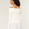 Hollister Comfy Cloud Stitchy Off-the-Shoulder Sweater Hollister Comfy Cloud Stitchy Off-the-Shoulder Sweater