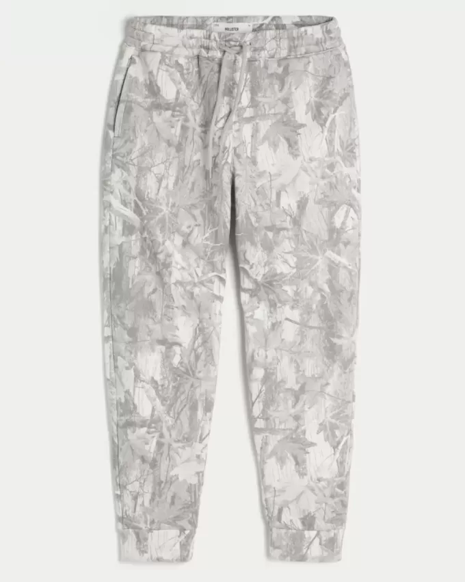 Hollister Feel Good Camo Fleece Joggers Hollister Feel Good Camo Fleece Joggers
