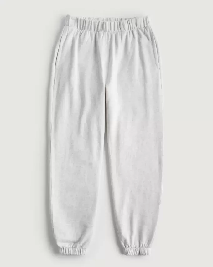 Hollister Feel Good Fleece Dad Joggers Hollister Feel Good Fleece Dad Joggers