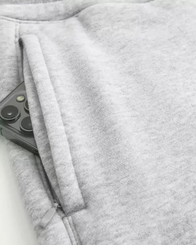 Hollister Feel Good Fleece Mid-Thigh Ford Graphic Shorts