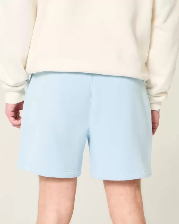 Hollister Feel Good Fleece Mid-Thigh Loose Shorts