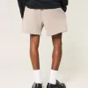 Hollister Feel Good Fleece Mid-Thigh Loose Shorts