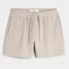 Hollister Feel Good Fleece Mid-Thigh Loose Shorts