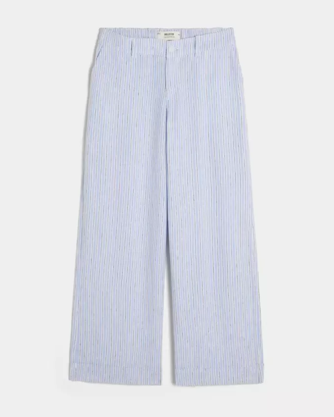 Hollister Livvy Low-Rise Wide-Leg Pants Hollister Livvy Low-Rise Wide-Leg Pants