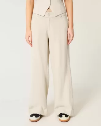 Hollister Livvy Low-Rise Wide-Leg Pants